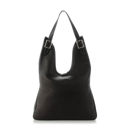 Hermes Taurillon Clemence Massai PM Chocolate 1 of 10