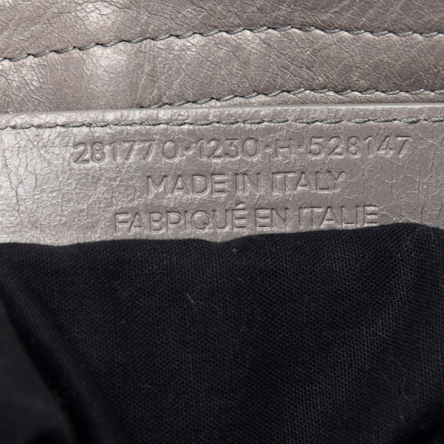 Balenciaga Agneau Giant 12 Gold Hardware City Gris Pyrite 9 of 9