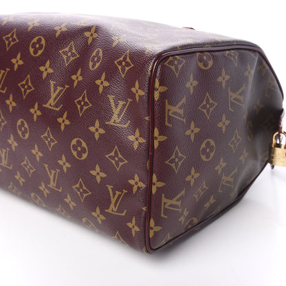 Louis Vuitton Monogram Mirage Speedy 30 Bordeaux 8 of 9