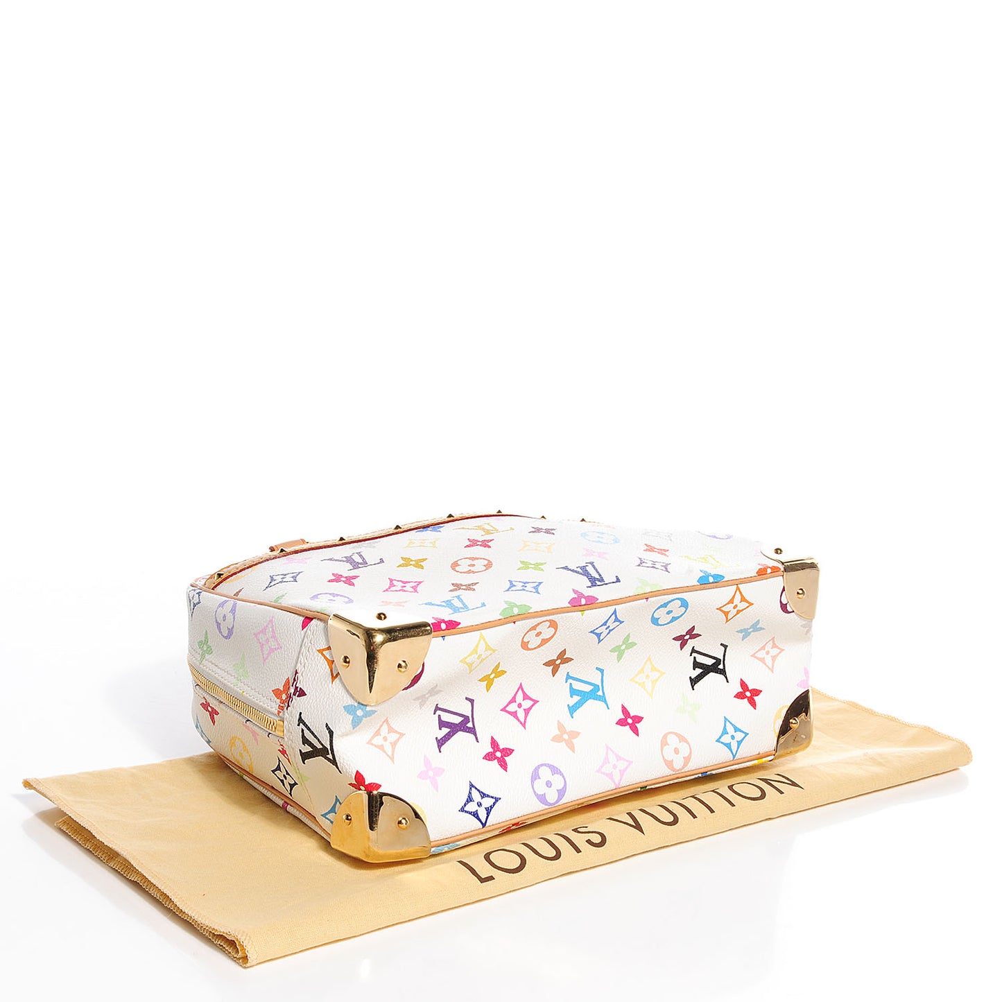 Monogram Multicolor Trouville White