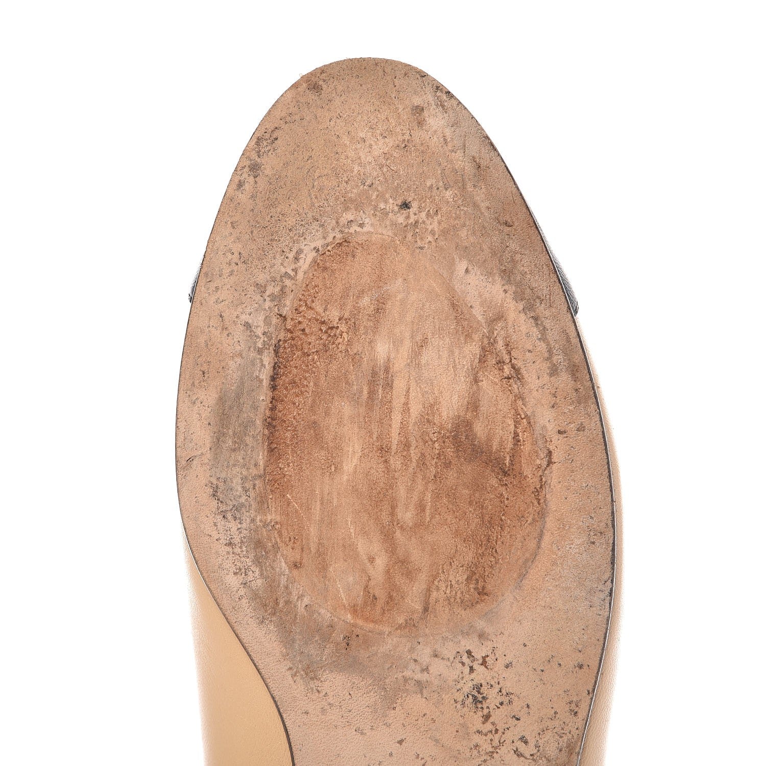 Chanel Lambskin Cap Toe Ballerina Flats 39 Beige Black 11 of 12