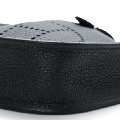 Hermes Taurillon Clemence Evelyne TPM Black 9 of 10