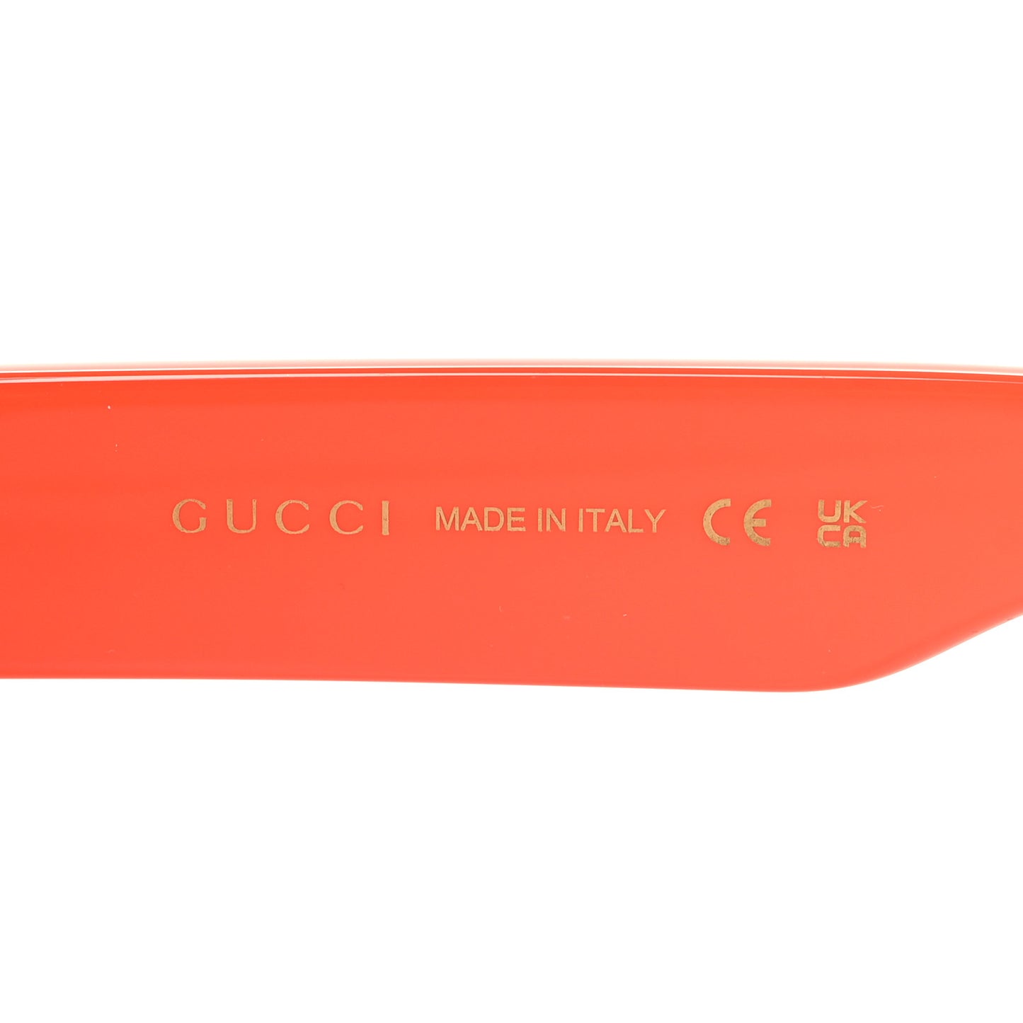 Acetate Oval Frame GG1587S Sunglasses Orange
