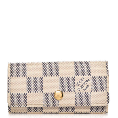 Louis Vuitton Damier Azur Multicles 4 Key Holder 1 of 7