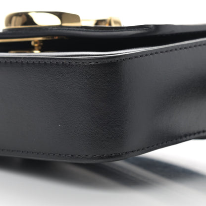 Chloe Shiny Calfskin Suede Mini C Double Carry Black 10 of 14