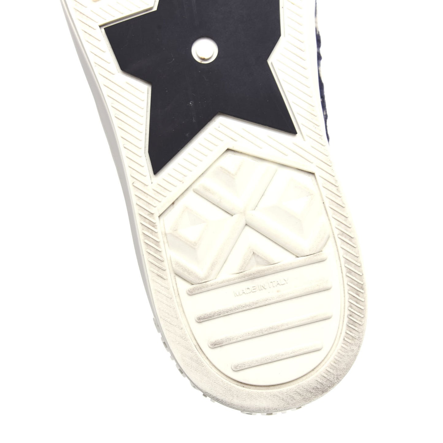 Canvas Oblique Walk'N'Dior Low Top Sneakers 42 Deep Blue