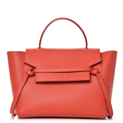 Celine Grained Calfskin Mini Belt Bag Poppy 1 of 9