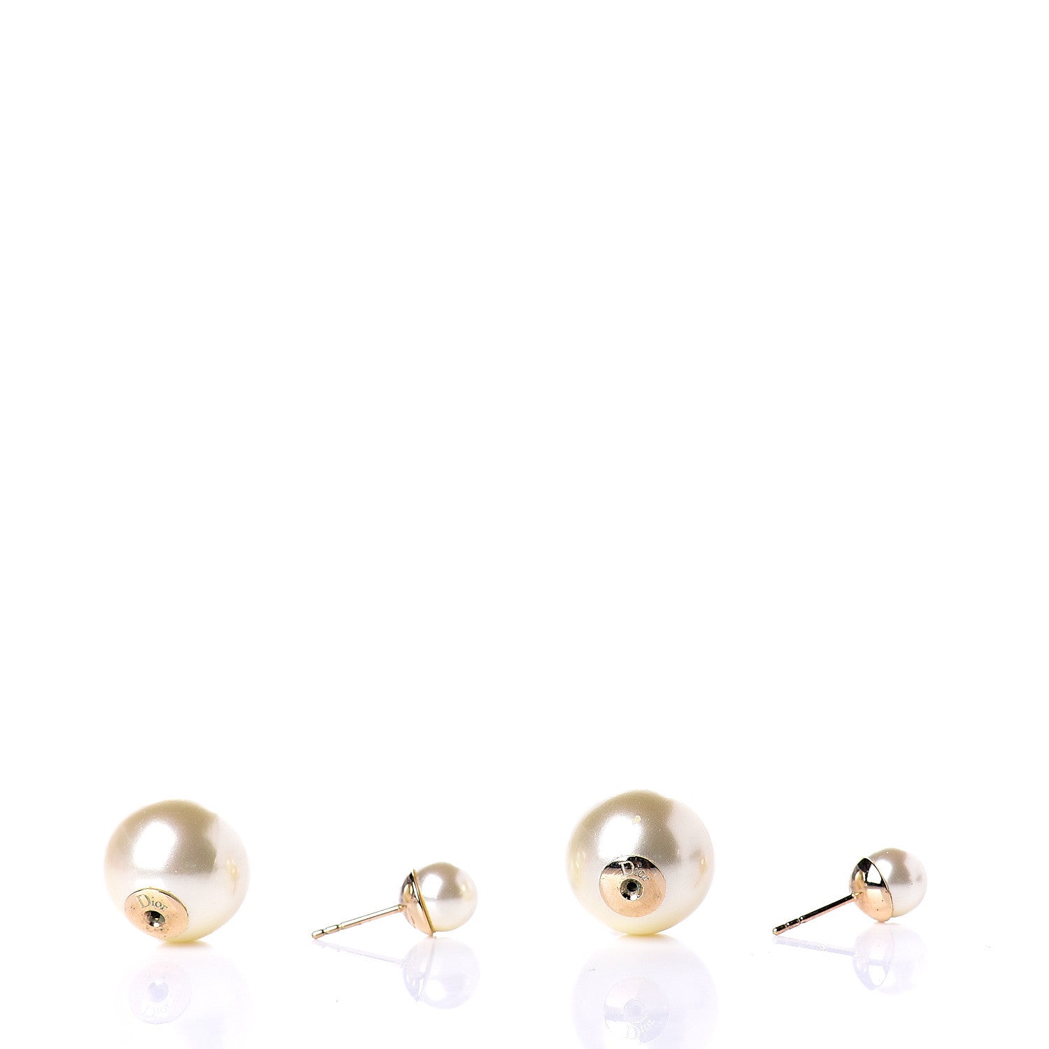 Christian Dior Pearl Mise En Dior Tribal Earrings 3 of 5