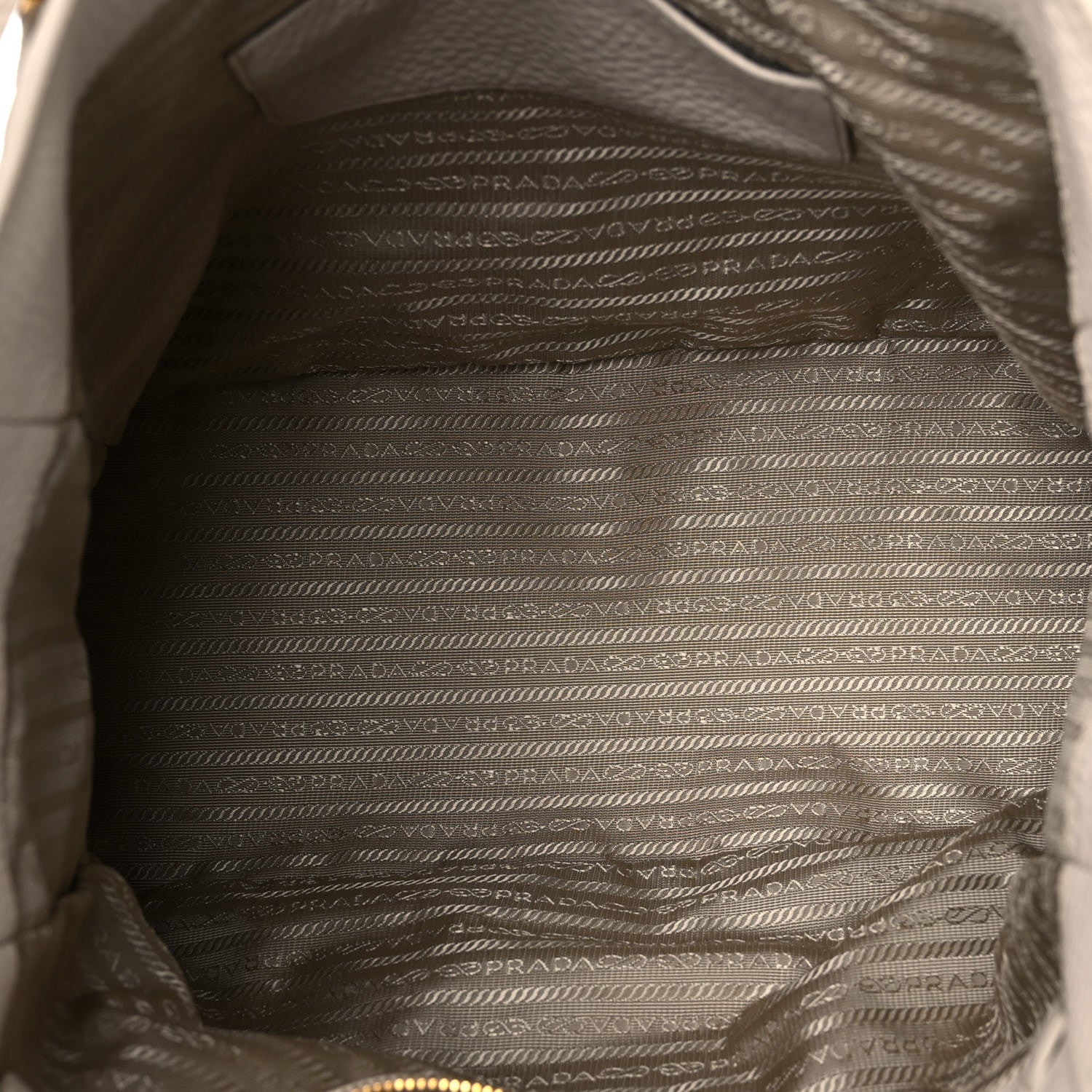Prada Vitello Daino Tote Talco 5 of 18