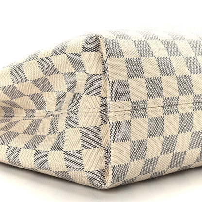 Louis Vuitton Damier Azur Graceful PM Rose Ballerine 7 of 8