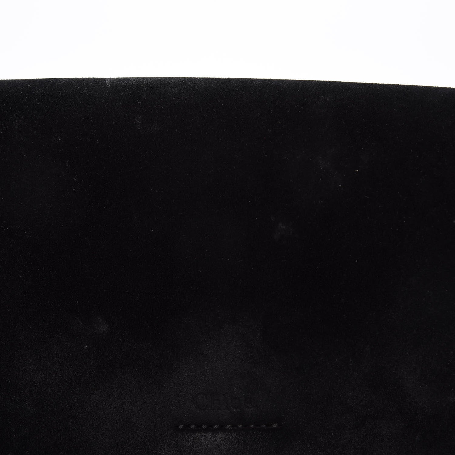 Chloe Suede Calfskin Small Faye Backpack Black 8 of 11