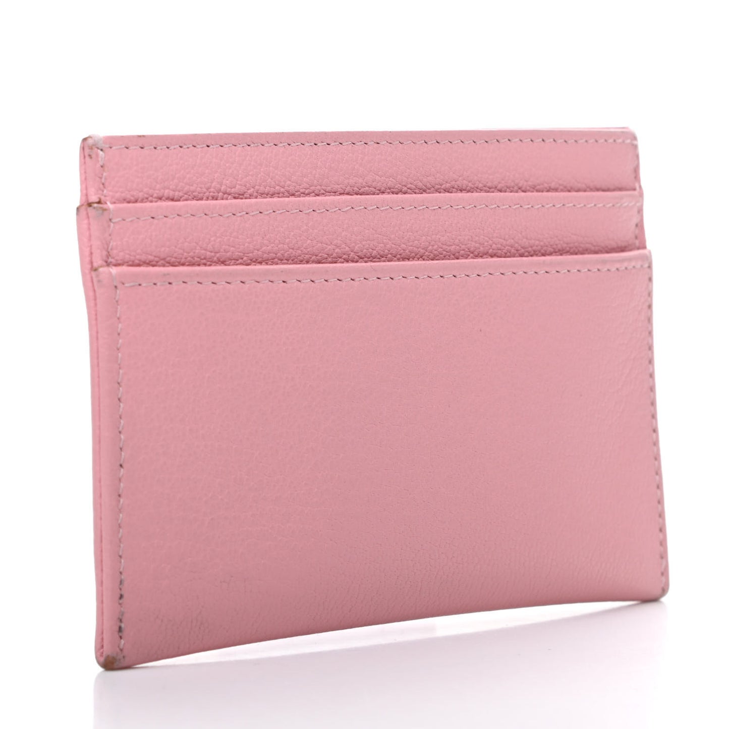 Goatskin Timeless CC Card Holder Light Pink
