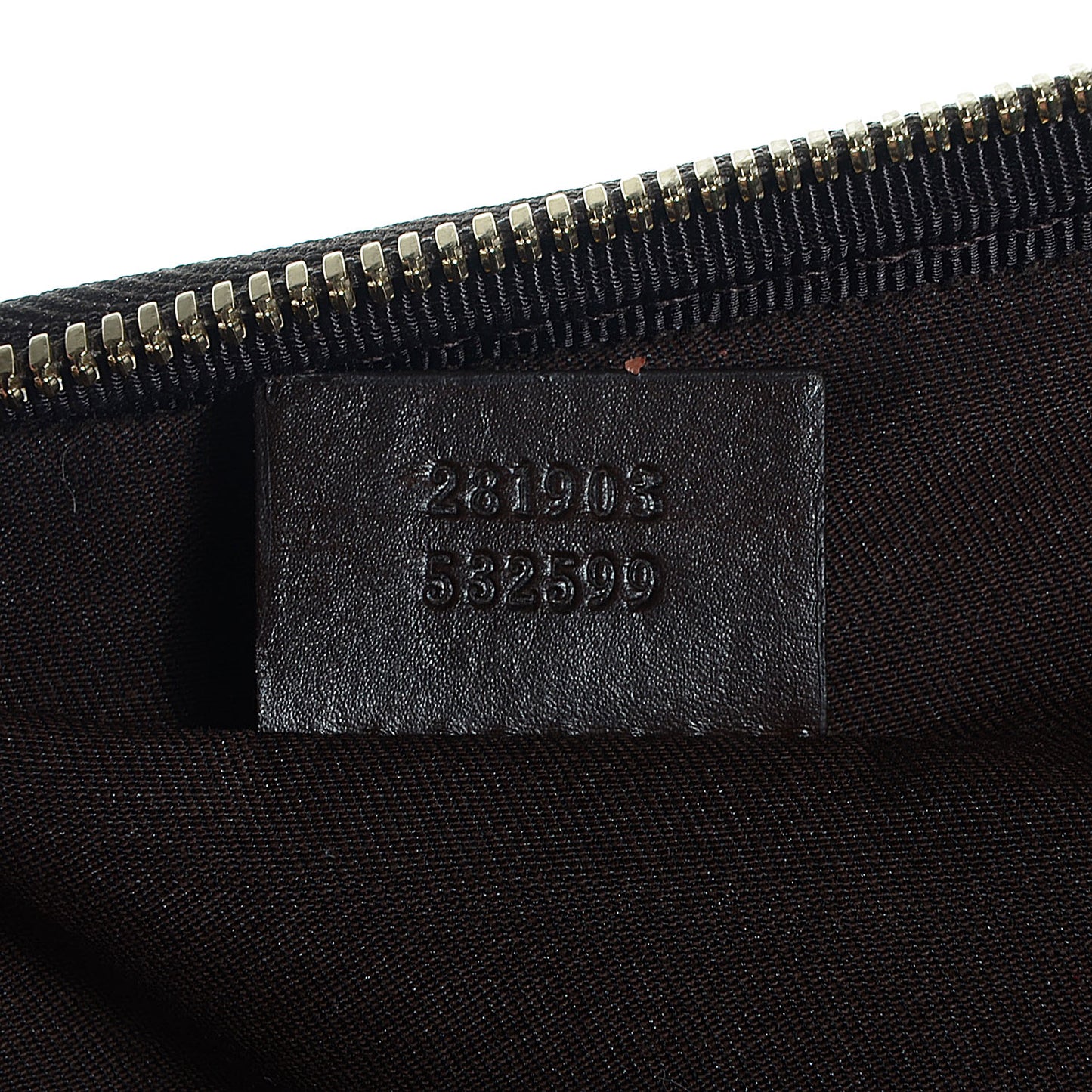 GG Plus Monogram Sellieria Calfskin Medium Joy Computer Case Beige Ebony Cocoa