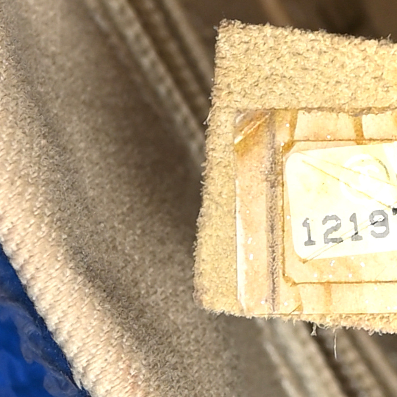 Patent Puzzle Tote Electric Blue
