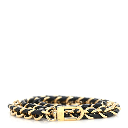 Louis Vuitton Calfskin Multi Pochette Chain Shoulder Strap Black Gold 1 of 3