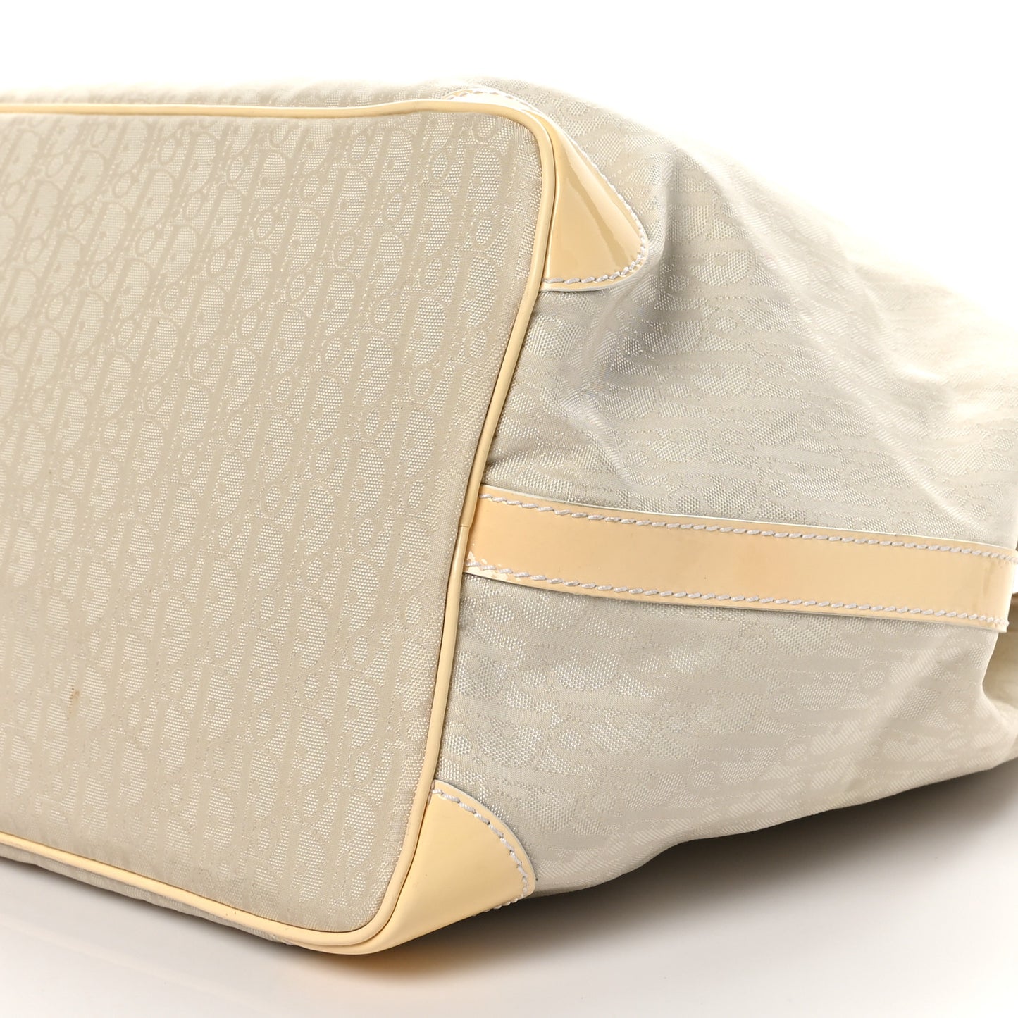 Monogram Patent Tote Ivory