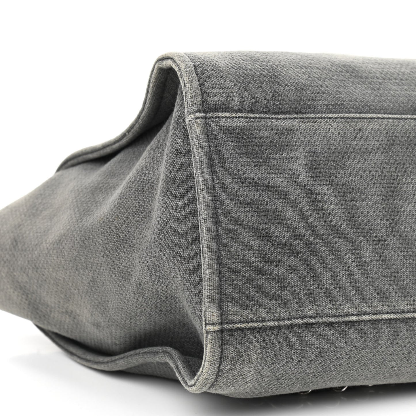 Canvas Medium Deauville Tote Grey