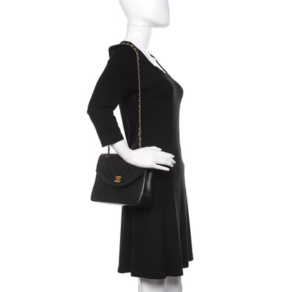 Chanel Lambskin Quilted Medium Single Flap Black 2 of 16
