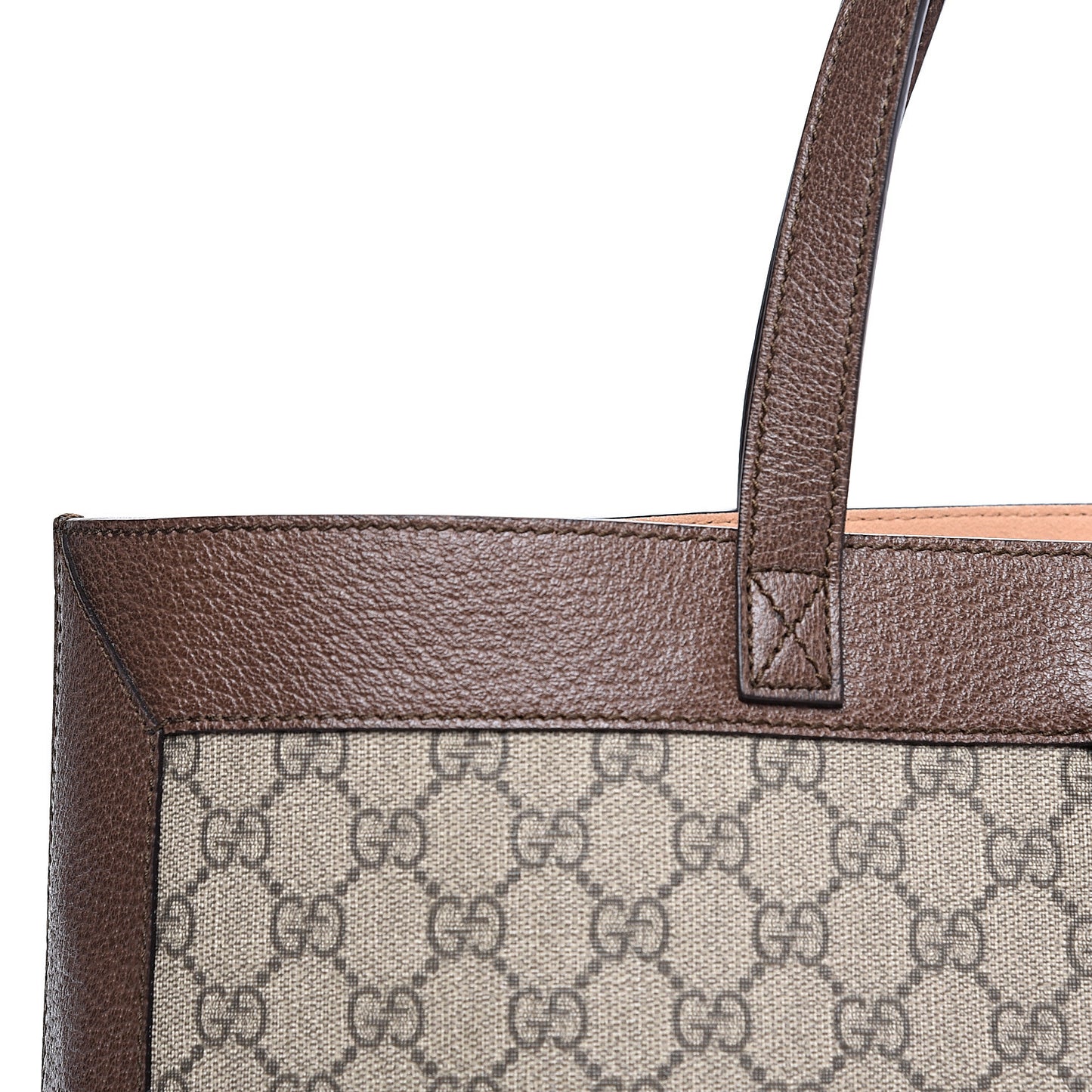 X DISNEY GG Supreme Monogram Web Three Little Pigs Large Ophidia Tote Beige New Acero