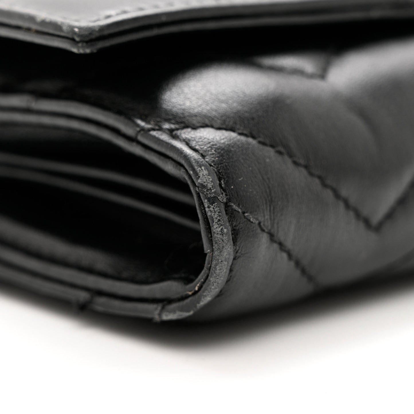 Calfskin Matelasse GG Marmont Continental Wallet Black