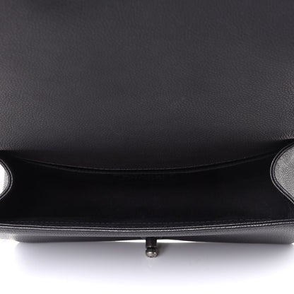 Chanel Caviar Stitched Medium Boy Flap Black 4 of 5