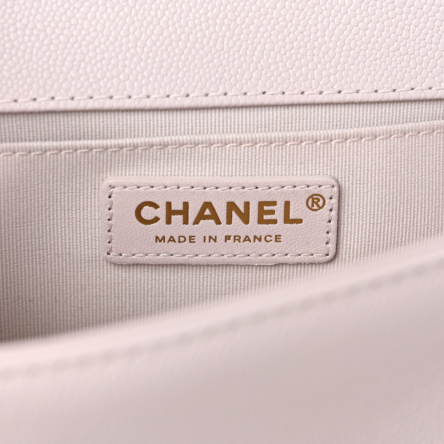 Chanel Caviar Quilted Chain Around Medium Boy Flap Light Purple 6 of 9