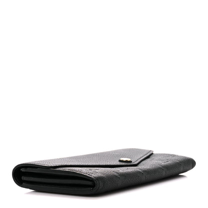 Louis Vuitton Empreinte Sarah Wallet NM Black 4 of 11