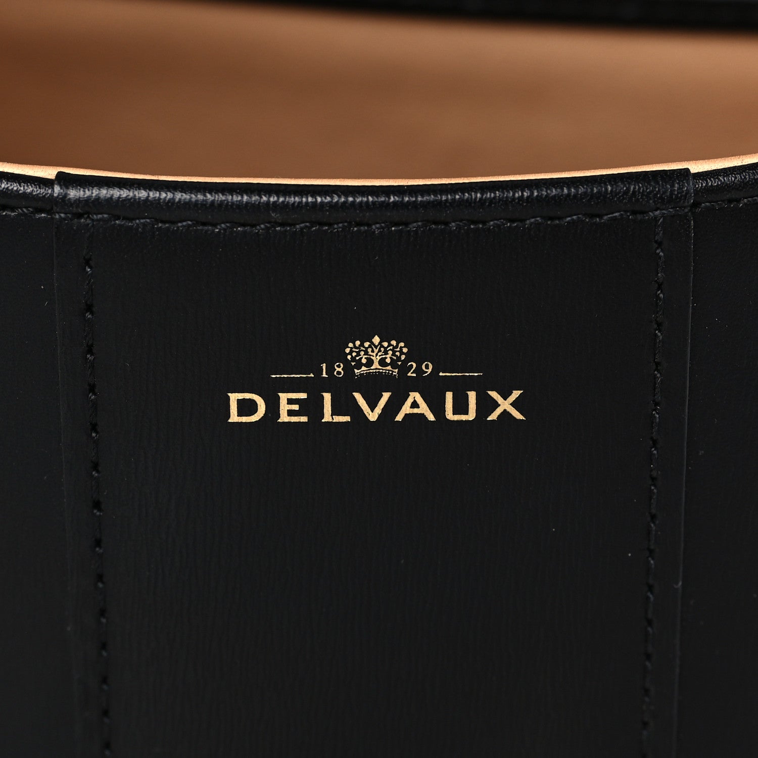 Delvaux Box Calfskin Mini Brillant Satchel Black 6 of 9