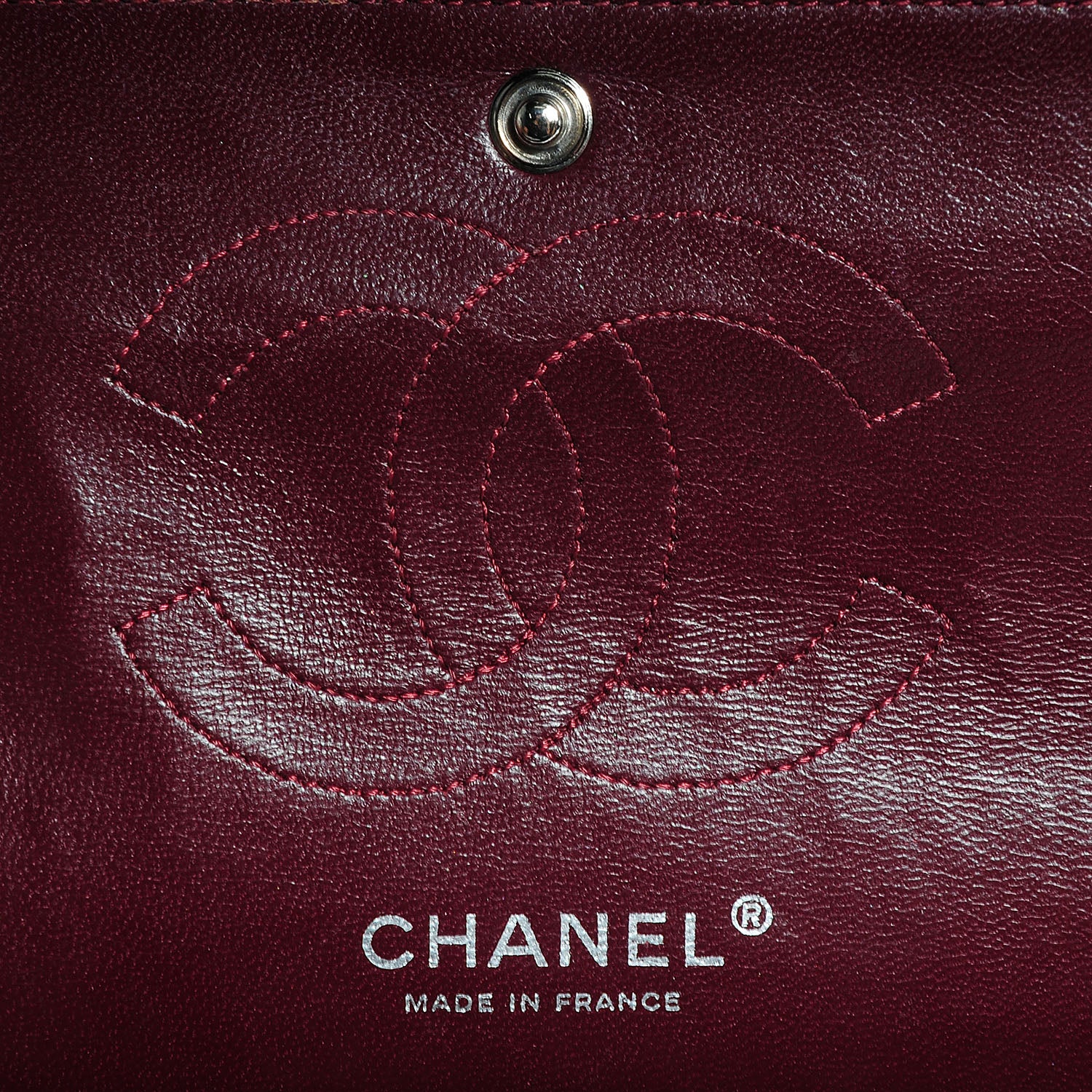 Chanel Distressed Patent Medium Double Flap Black 6 of 8