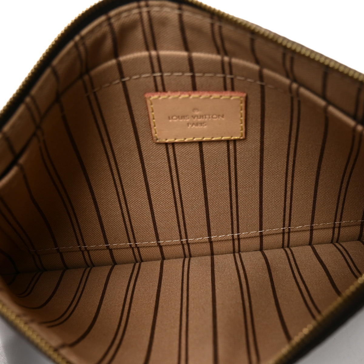 Louis Vuitton Monogram Neverfull MM GM Pochette 5 of 6