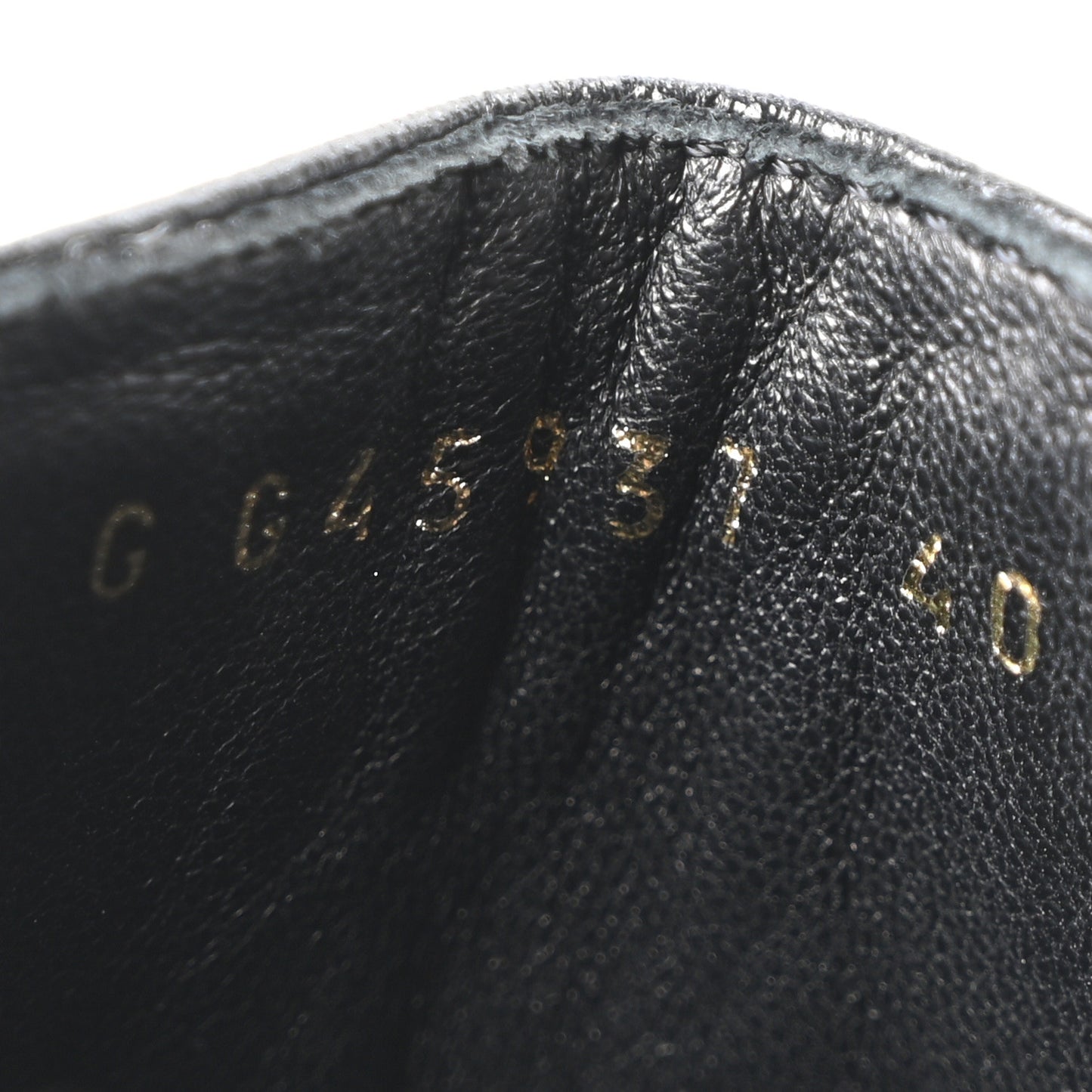 Calfskin Patent Cap Toe CC Short Boots 40 Black
