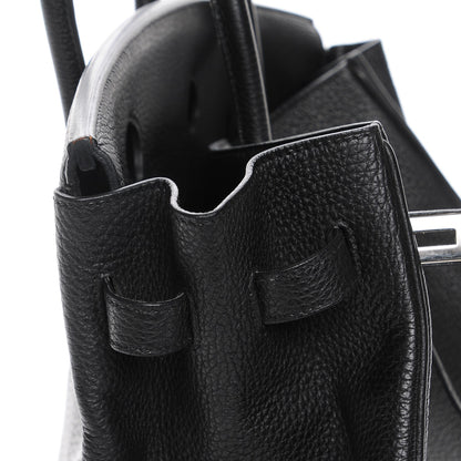 Hermes Taurillon Clemence Birkin 35 Black 9 of 26