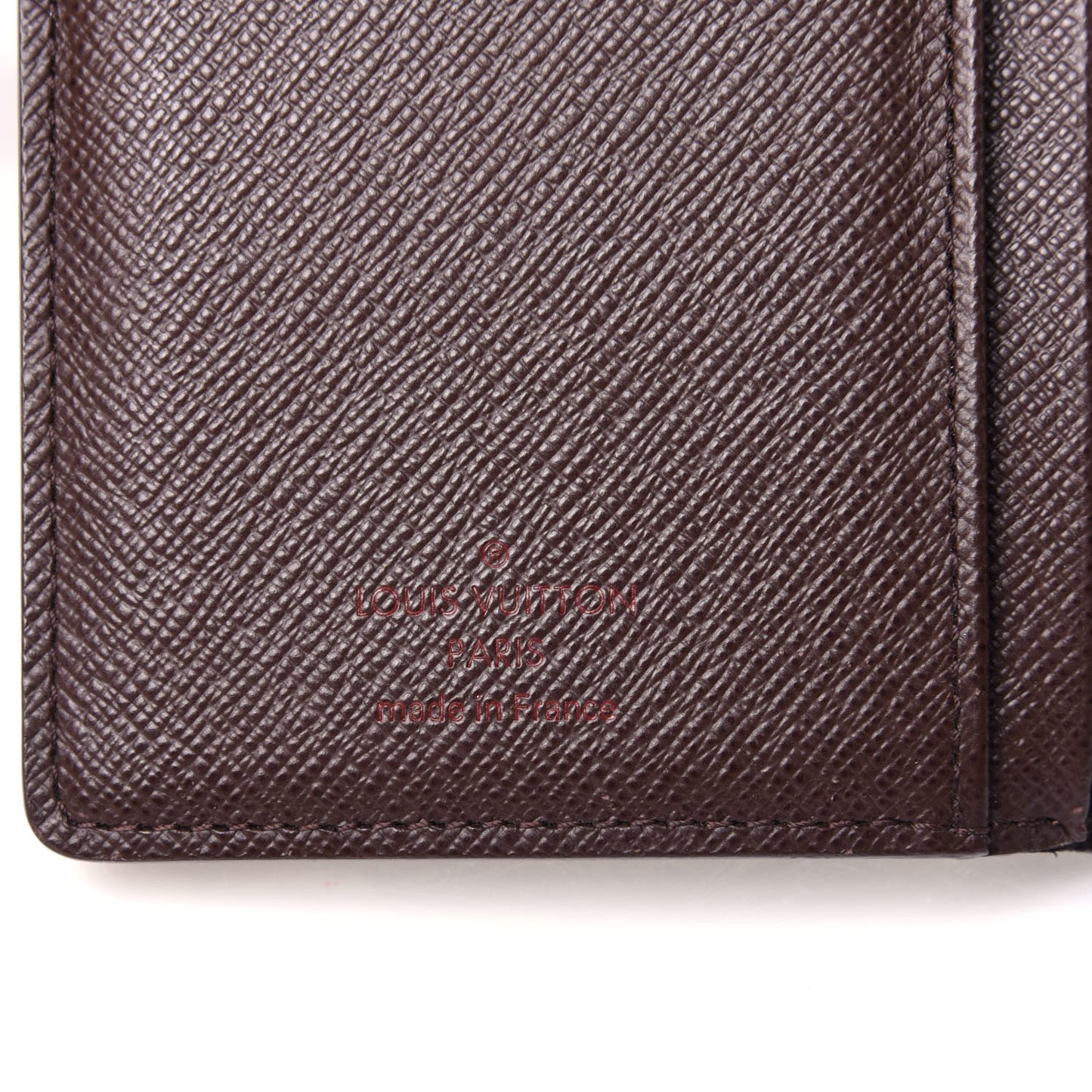 Damier Ebene French Purse Wallet