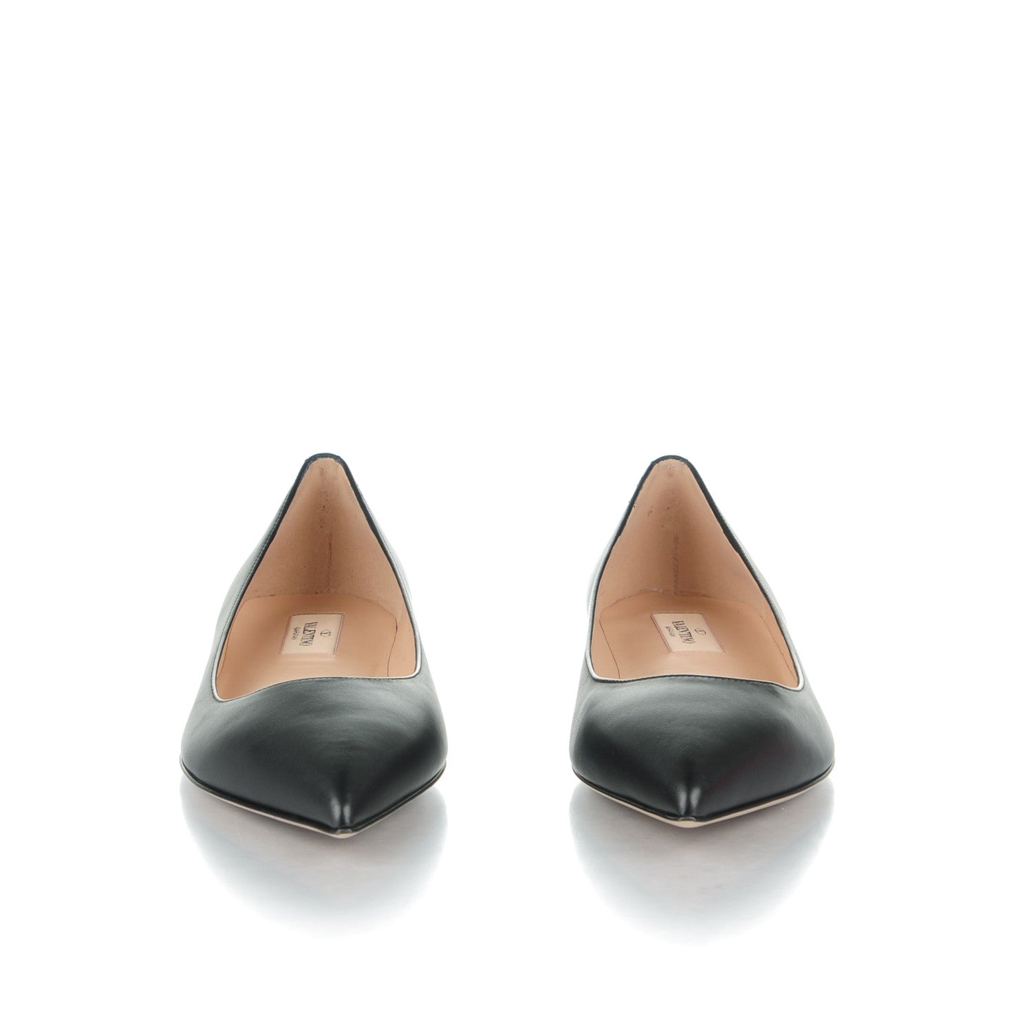 Valentino Garavani Nappa Rockstud Ballet Flats 40 Black 2 of 7