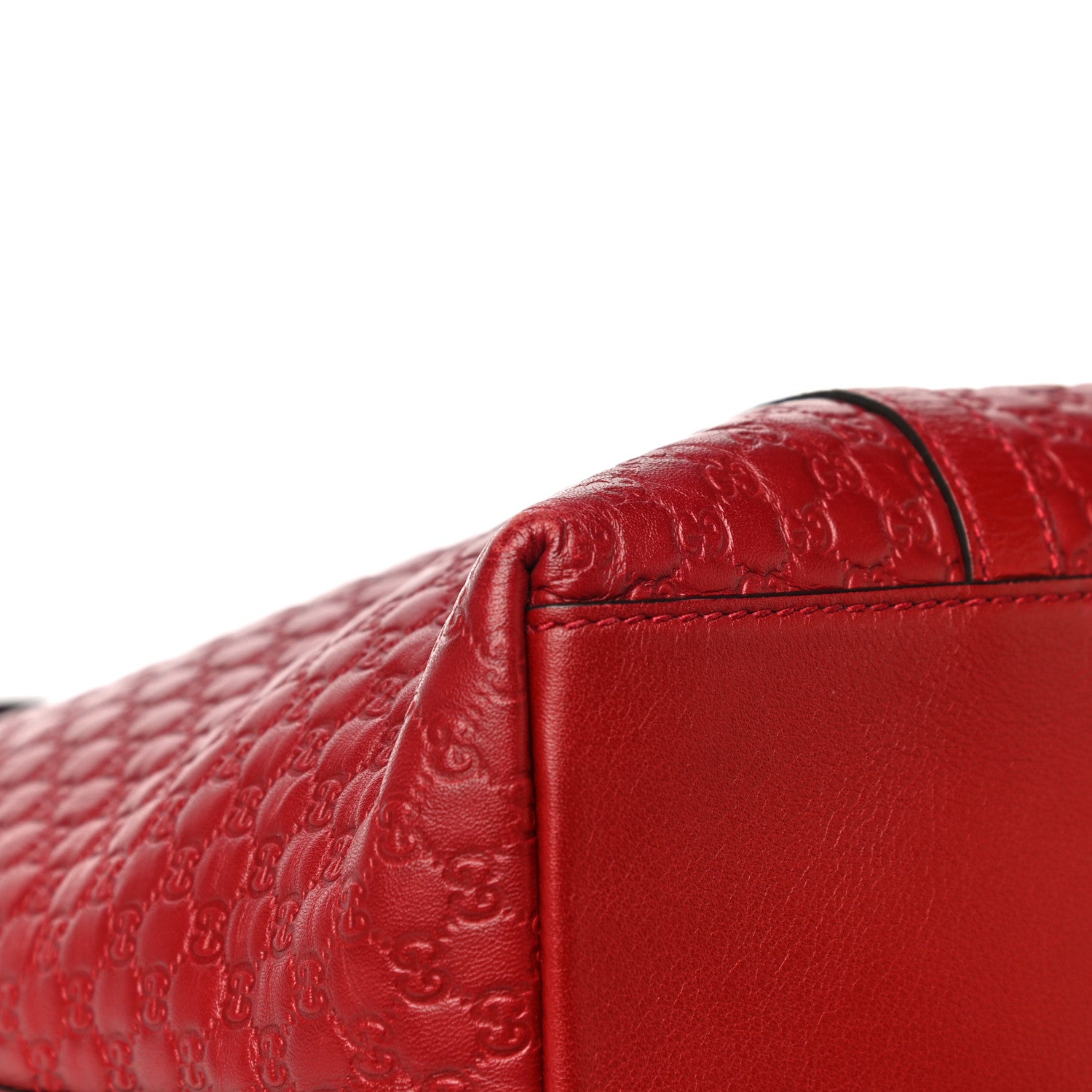 Gucci Soft Microguccissima Dome Satchel Red 15 of 18