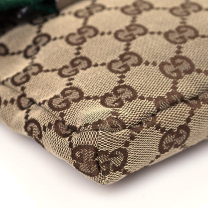 Gucci Monogram Web Belt Bag Dark Brown 9 of 12
