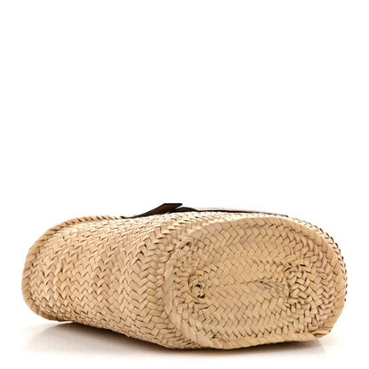 Loewe Raffia Basket Tote Bag Natural Tan 3 of 10