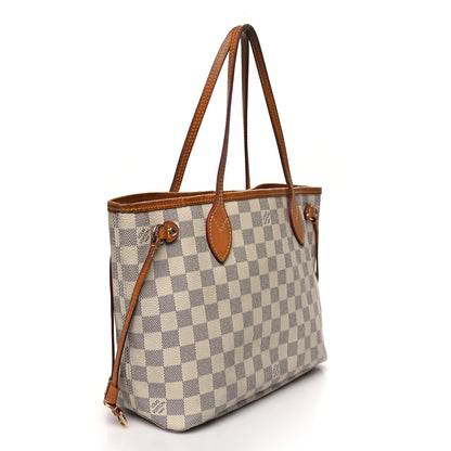 Louis Vuitton Damier Azur Neverfull PM 3 of 12