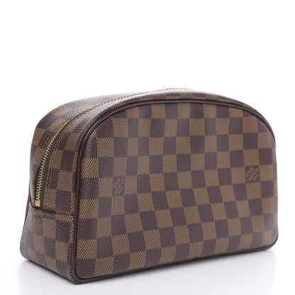 Louis Vuitton Damier Ebene Toiletry Bag 25 3 of 8