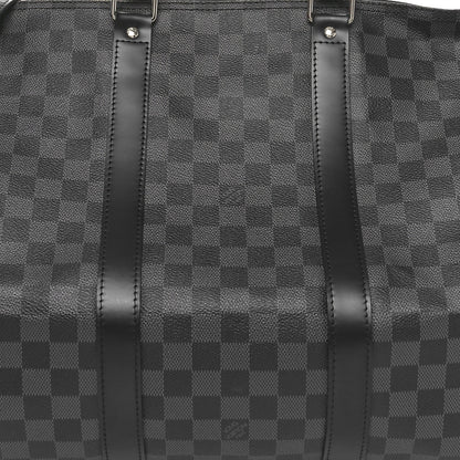 Louis Vuitton Damier Graphite Keepall Bandouliere 55 7 of 9