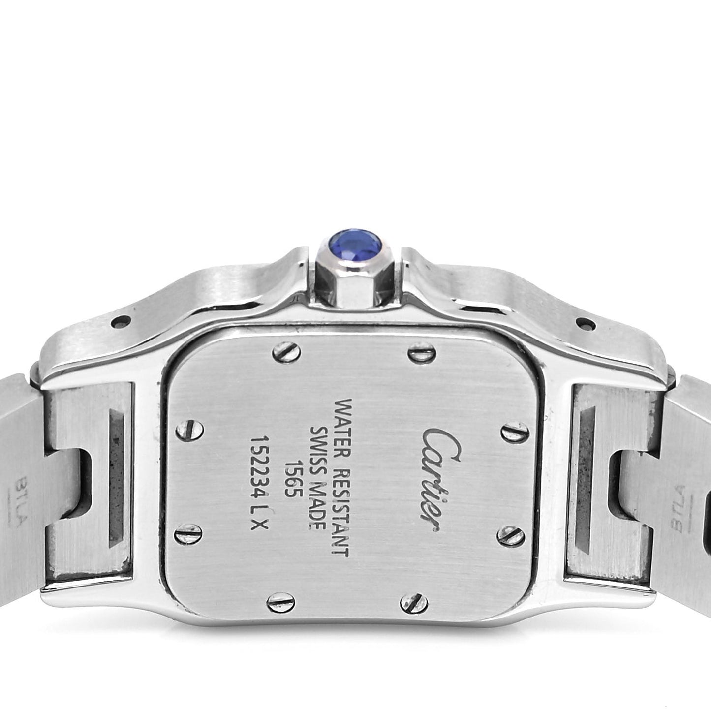 Stainless Steel 24mm Santos de Cartier Galbee Quartz Watch