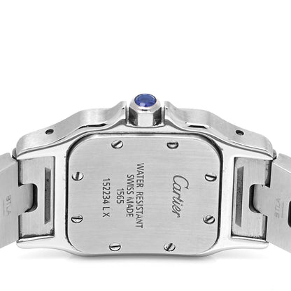 Cartier Stainless Steel 24mm Santos de Cartier Galbee Quartz Watch 4 of 4