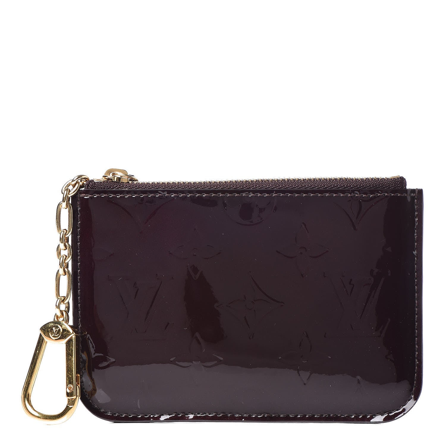 Louis Vuitton Vernis Key Pouch NM Amarante 1 of 9