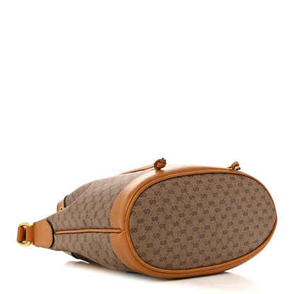Gucci X DISNEY Mini Vintage GG Supreme Monogram Bucket Bag Beige Vintage Sun Oil 4 of 13