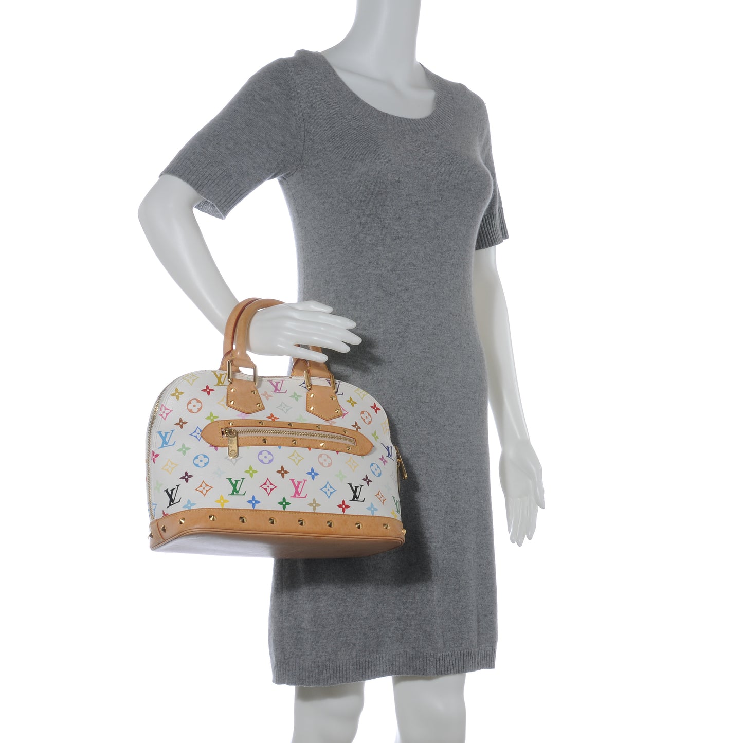 Monogram Multicolor Alma White