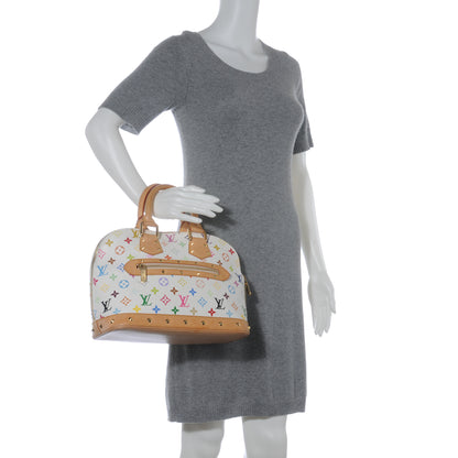 Louis Vuitton Monogram Multicolor Alma White 2 of 7