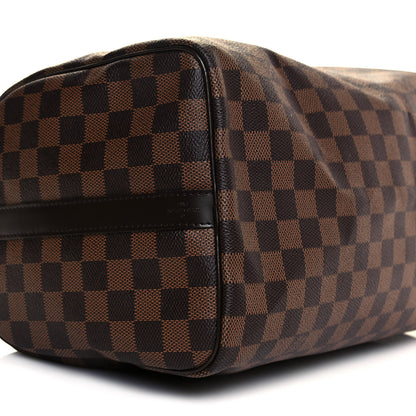 Louis Vuitton Damier Ebene Speedy Bandouliere 30 10 of 12