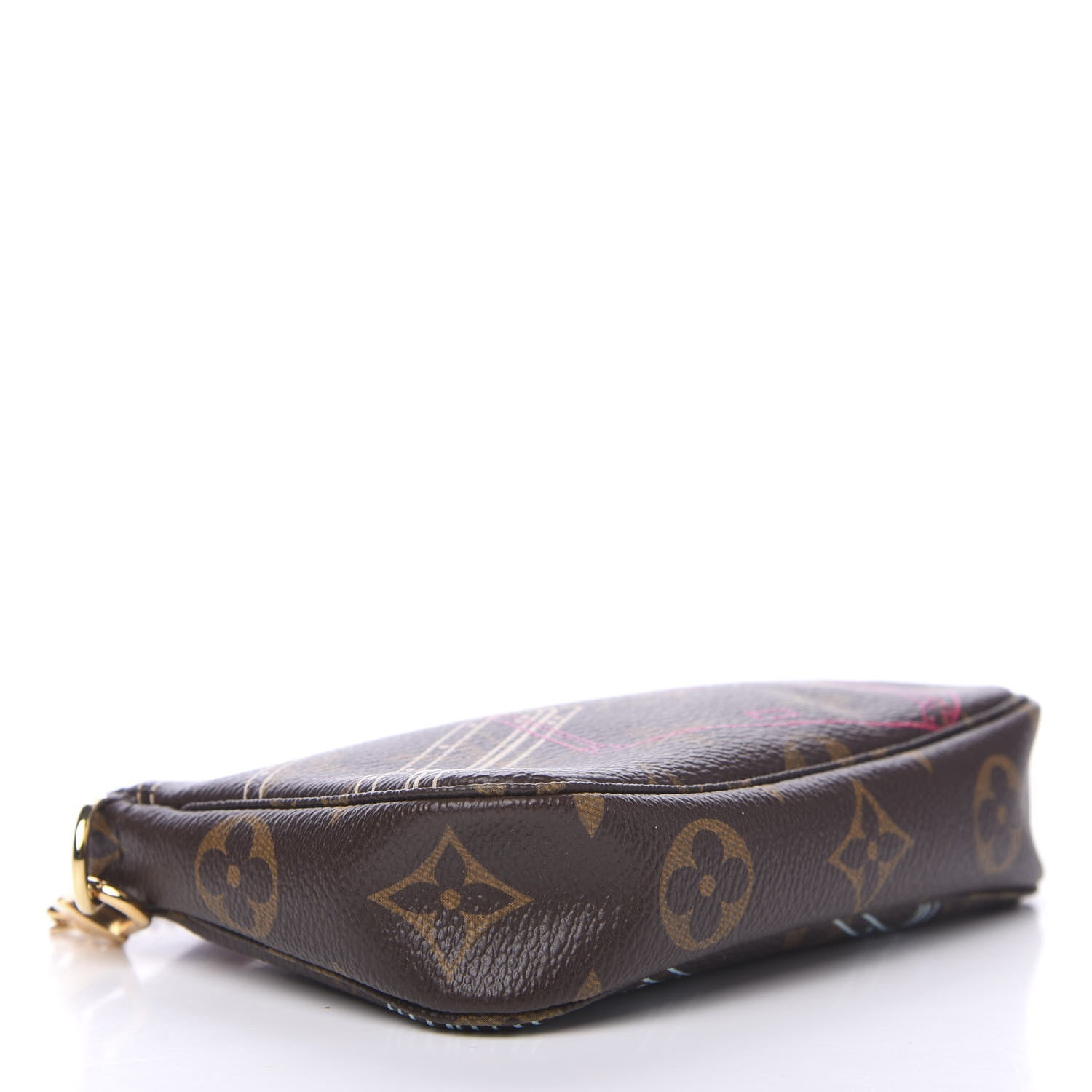 Louis Vuitton Monogram 2014 Christmas Animation Mini Pochette Accessories 3 of 6