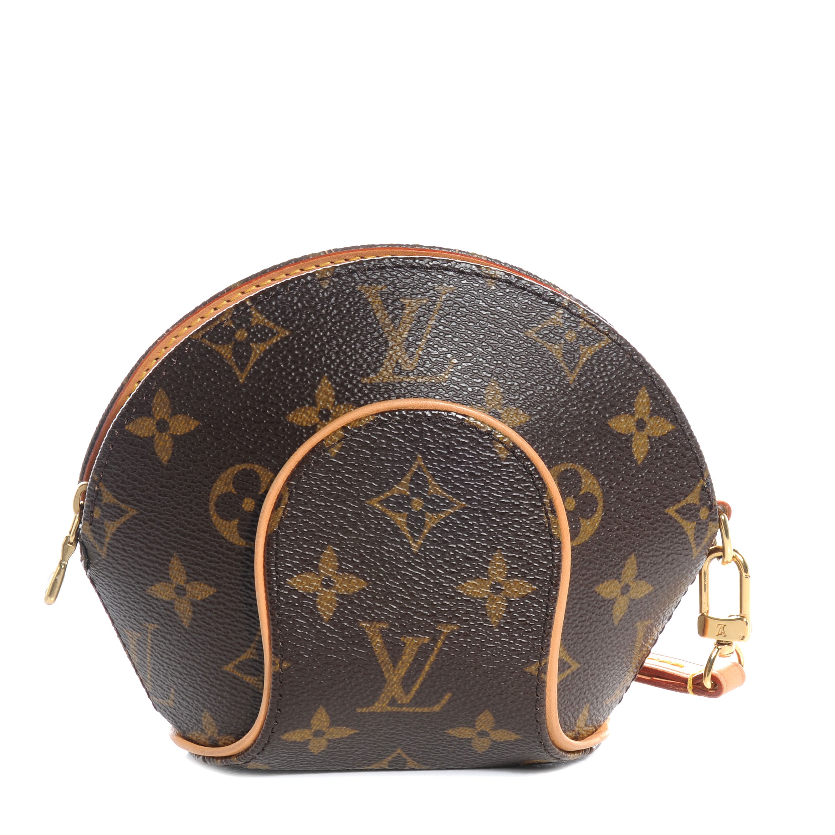 Louis Vuitton Monogram Mini Ellipse Wristlet Clutch 58182