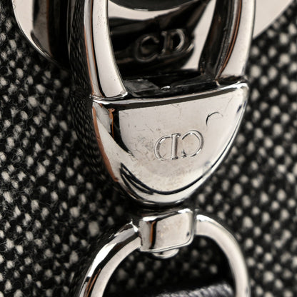 Christian Dior Canvas Medium Lady Dior Black 12 of 13